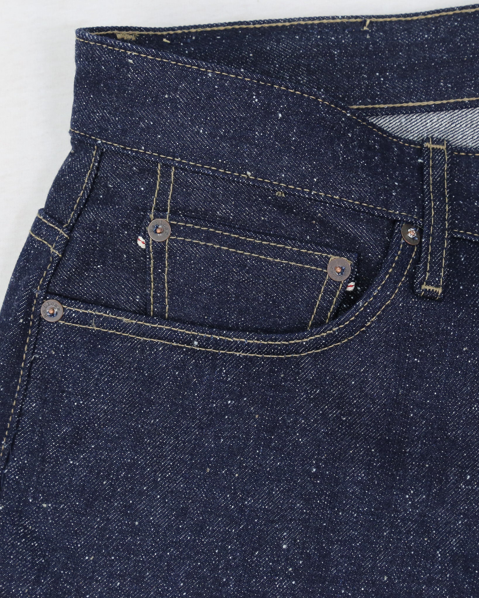 Switcher X125 Full Leg, Wide Leg Fit 15 Oz Super Nep Classic Indigo Selvedge