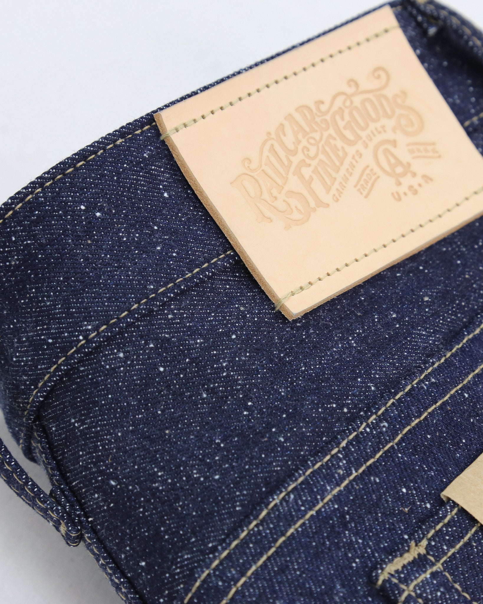 Rebels X125 Modern Straight Leg 15 Oz Super Nep Classic Indigo Selvedge