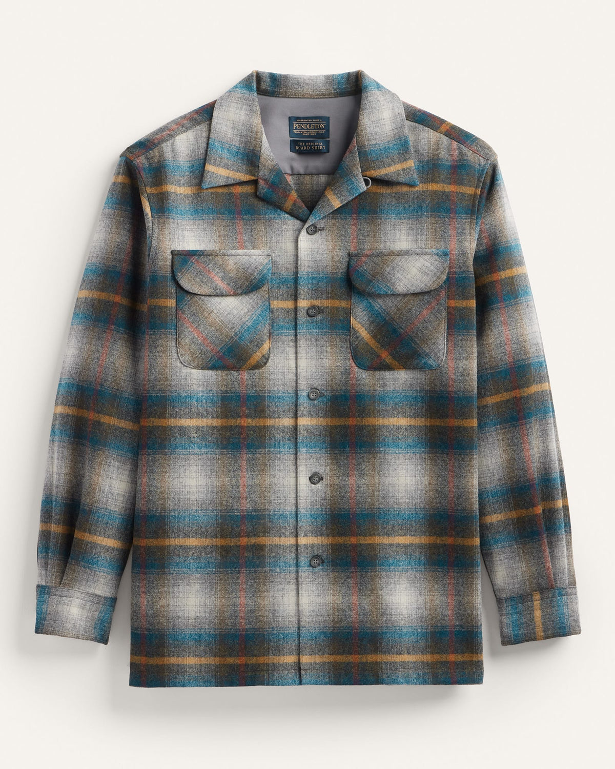 Pendleton Men's Board Shirt - Grey Multi Plaid RA790-32824