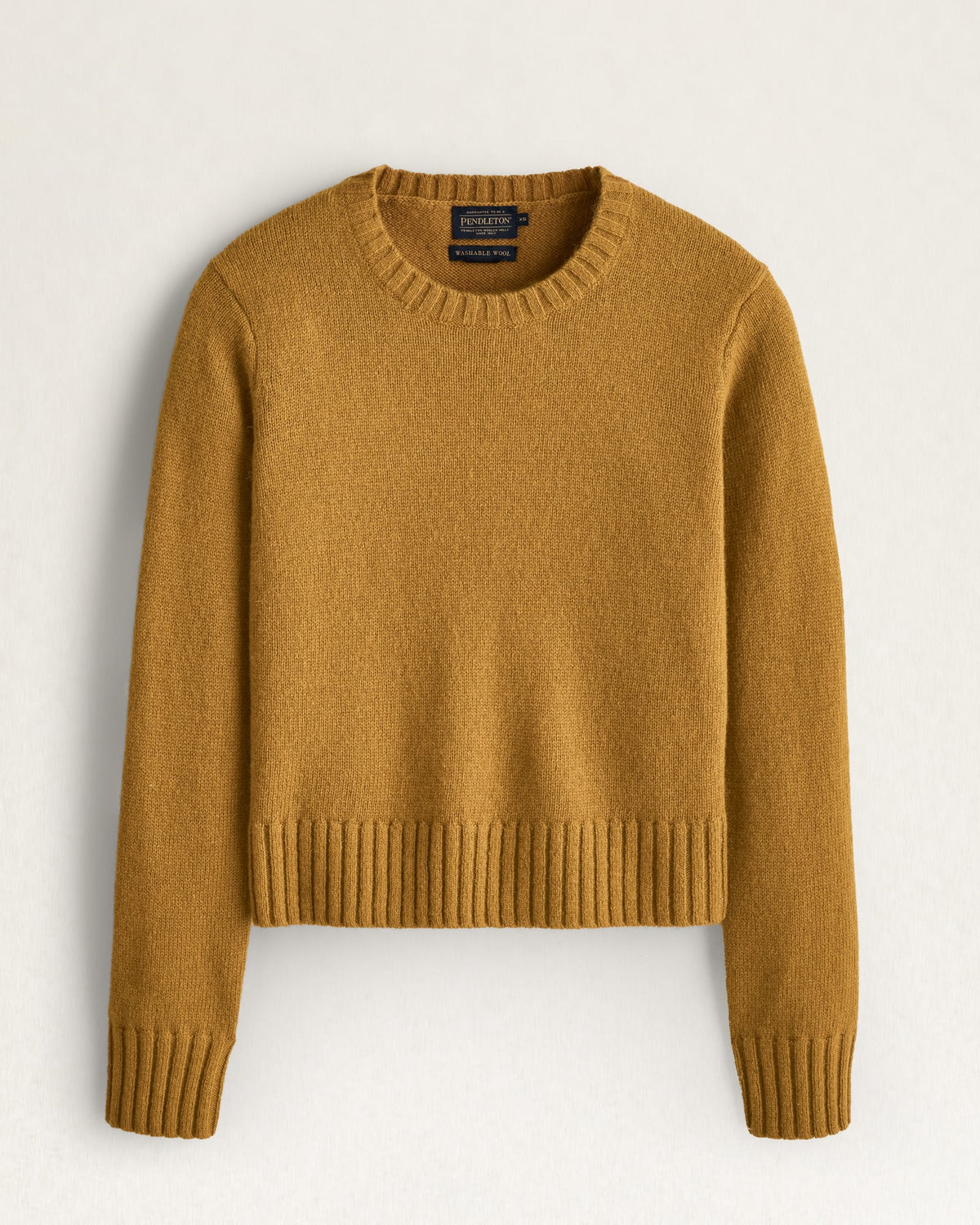 Relaxed Shetland Collection Crew Pullover Deep