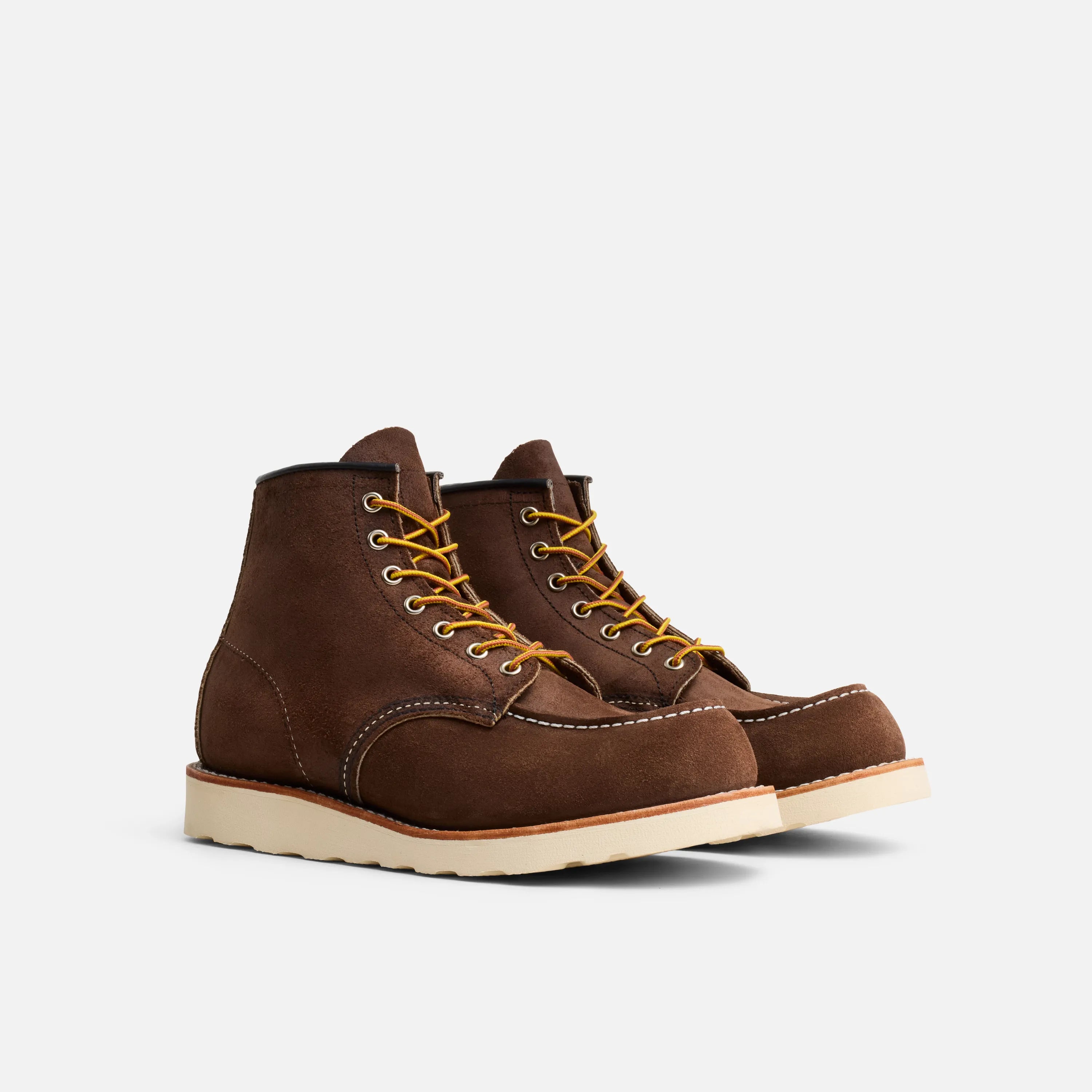 Red Wing Men's 6-Inch Classic Moc in Chocolate Muleskinner Leather 8836