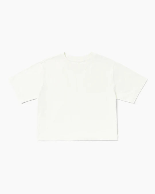 Relaxed Crop Tee Bone