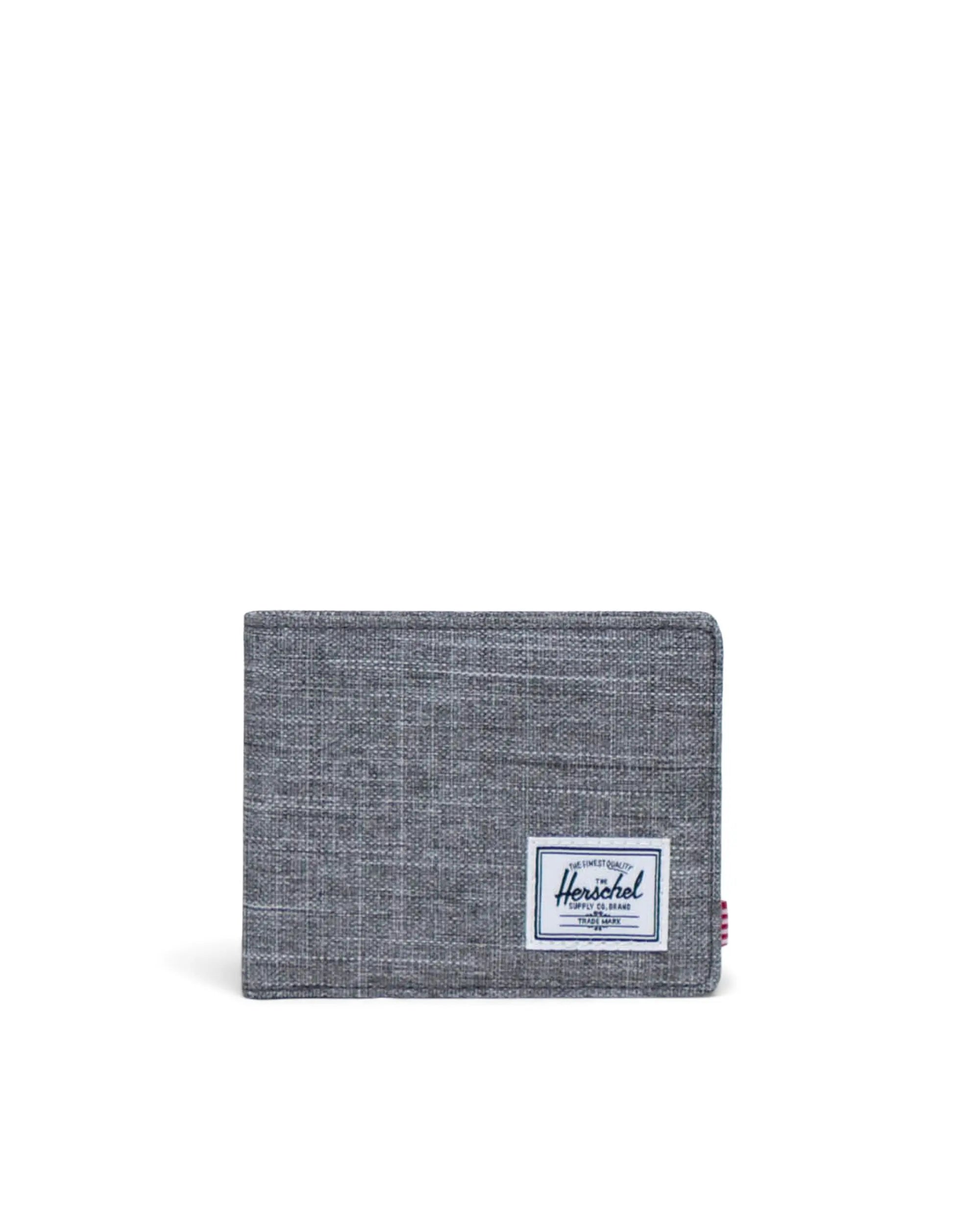 Roy Wallet - Raven Crosshatch