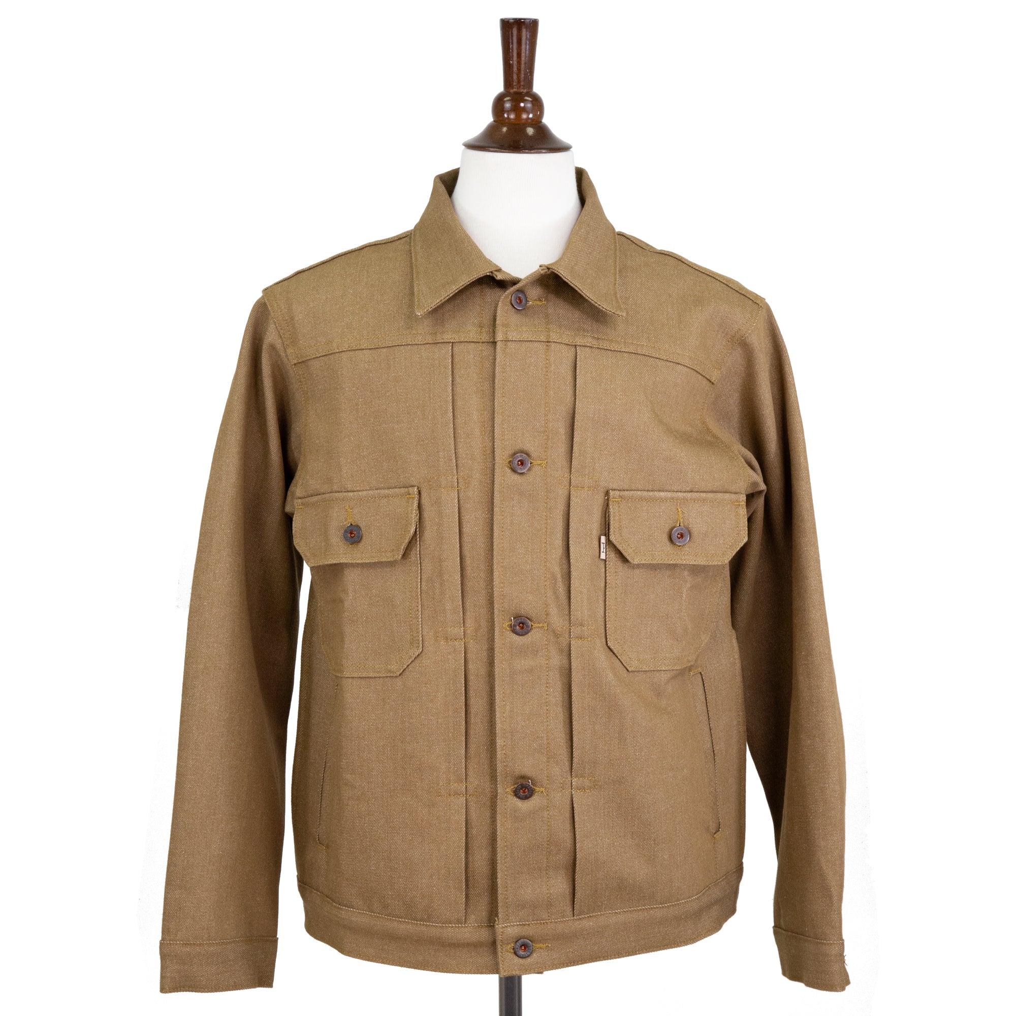 Front of Type 2 Brown FR 12.75 Ounce Jacket