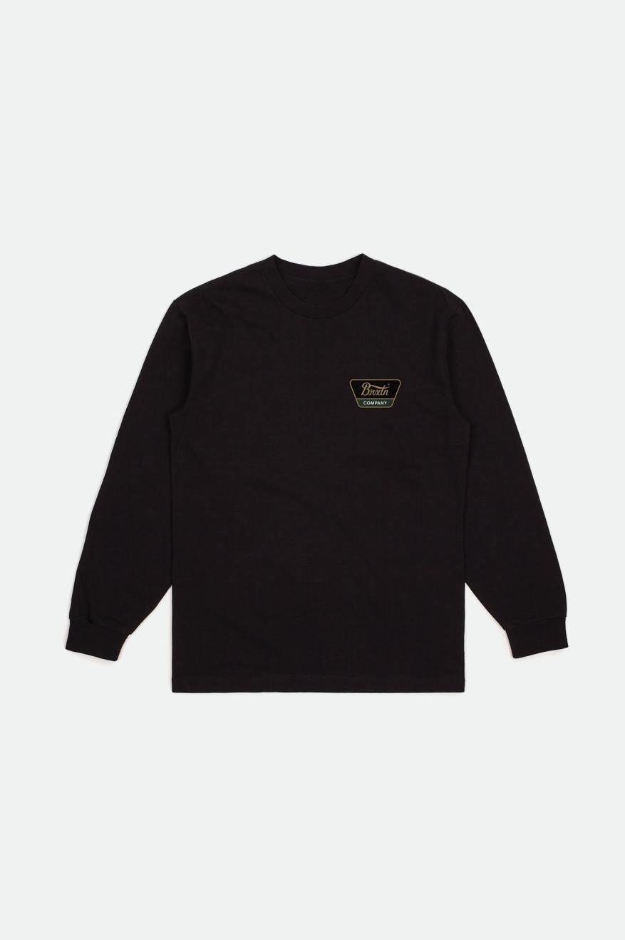 Linwood L S Tailored Tee Black Antelope Pine Needle