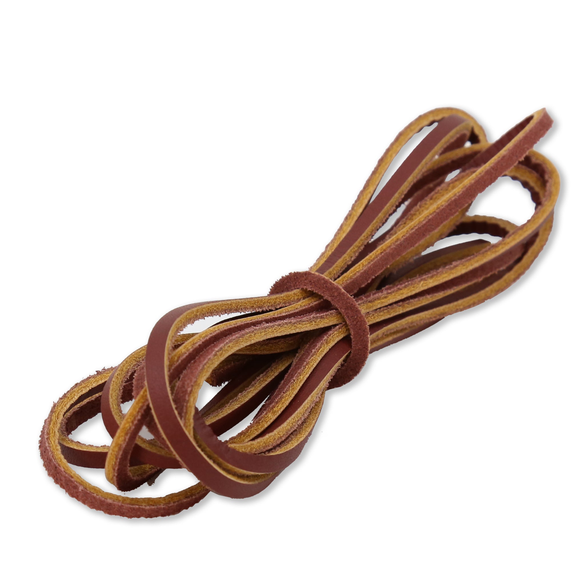 Chestnut Leather Laces