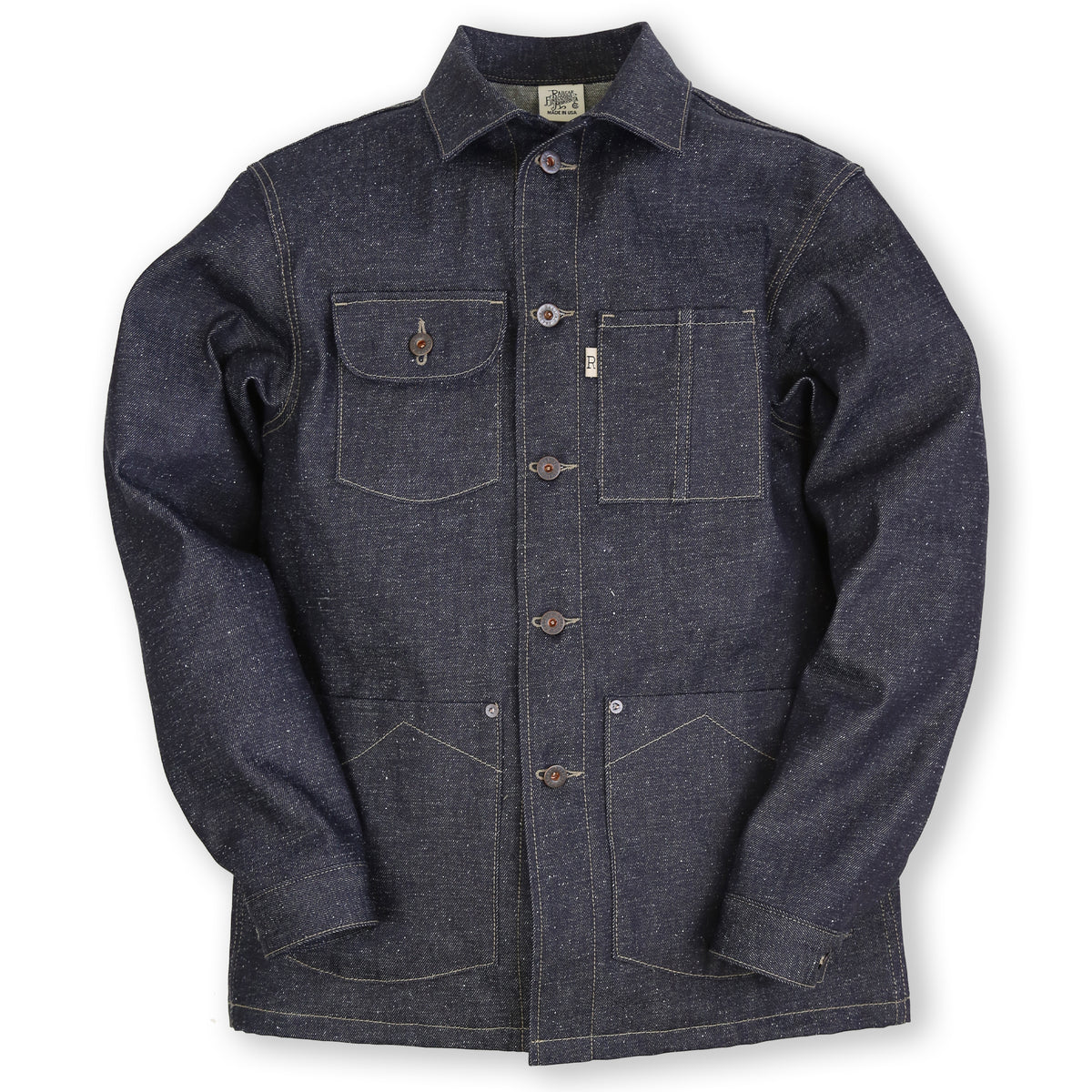 Chore Coat Japanese Nep Denim – Railcar Fine Goods