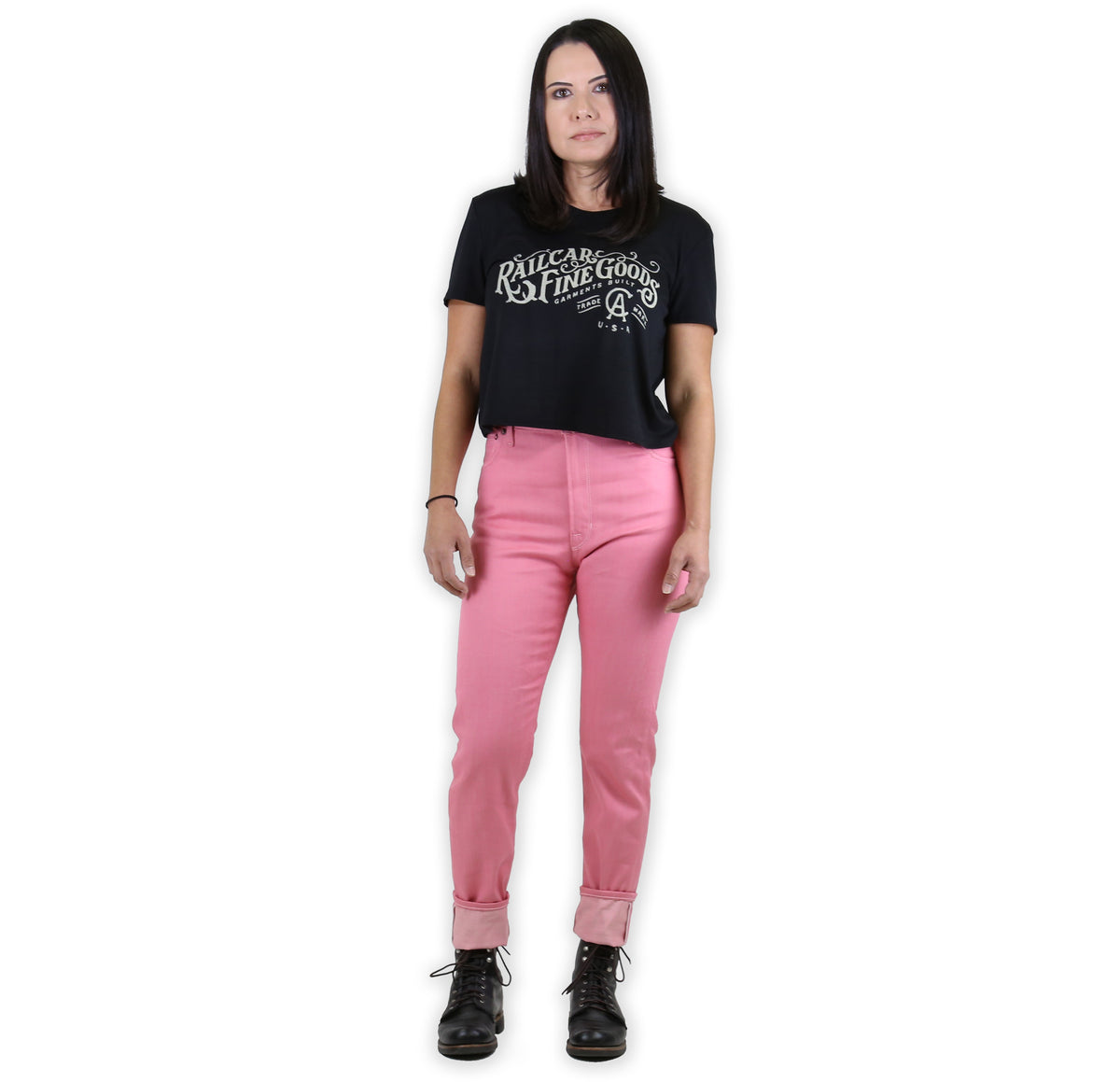 Vixen Selvedge Stretch Medium High Waist Skinny