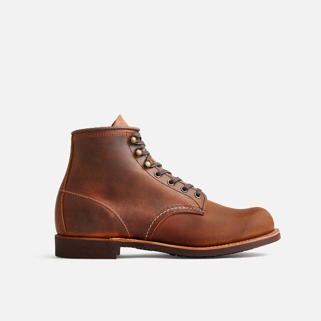 Red Wing Men's Blacksmith 6-Inch Boot in Copper Rough & Tough Leather, Copper / EE-Wide / 8 Red Wing Men's Blacksmith 6-Inch Boot in Copper Rough & Tough Leather, Copper / EE-Wide / 8