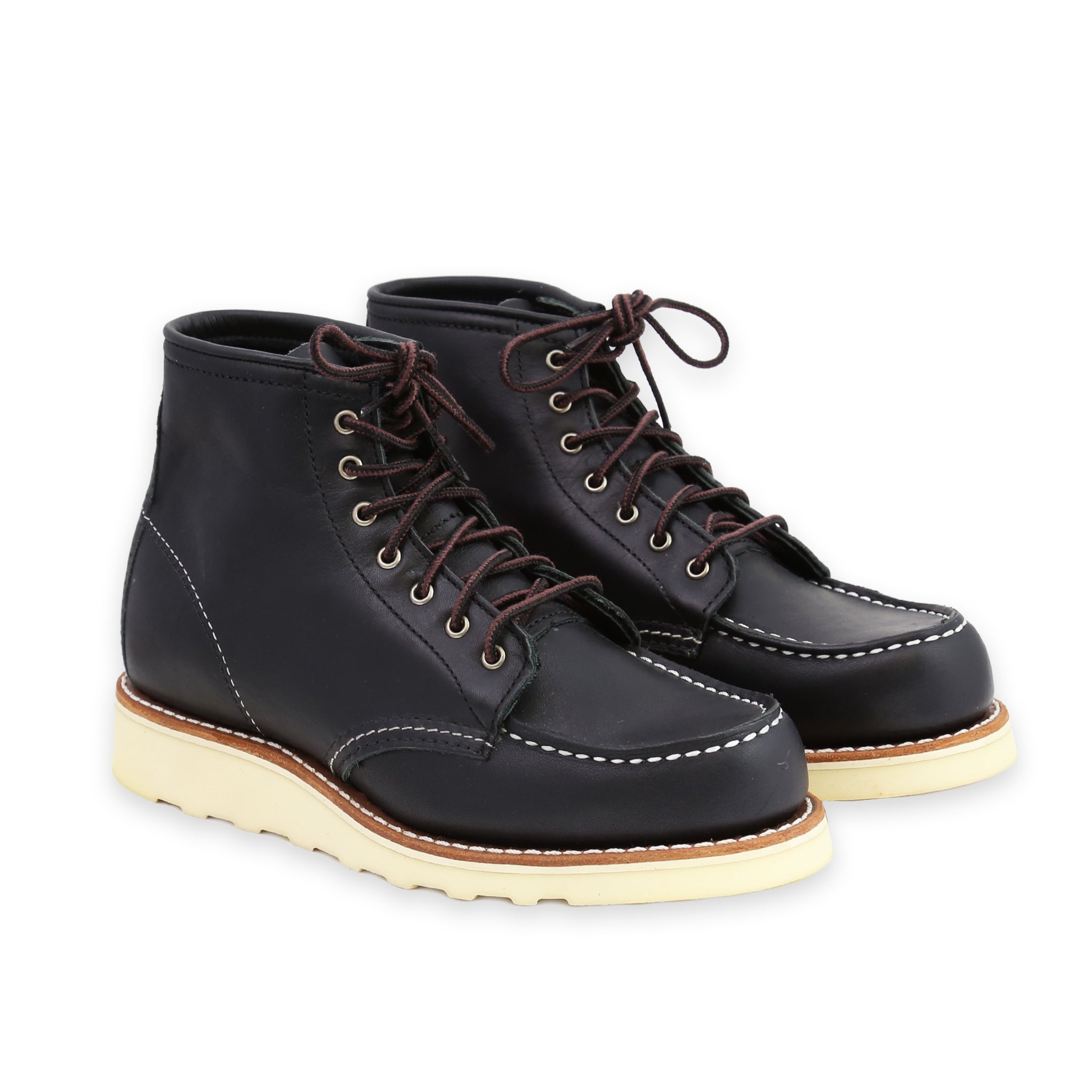 RED WING WOMEN'S CLASSIC MOC TOE BLACK - Main Image