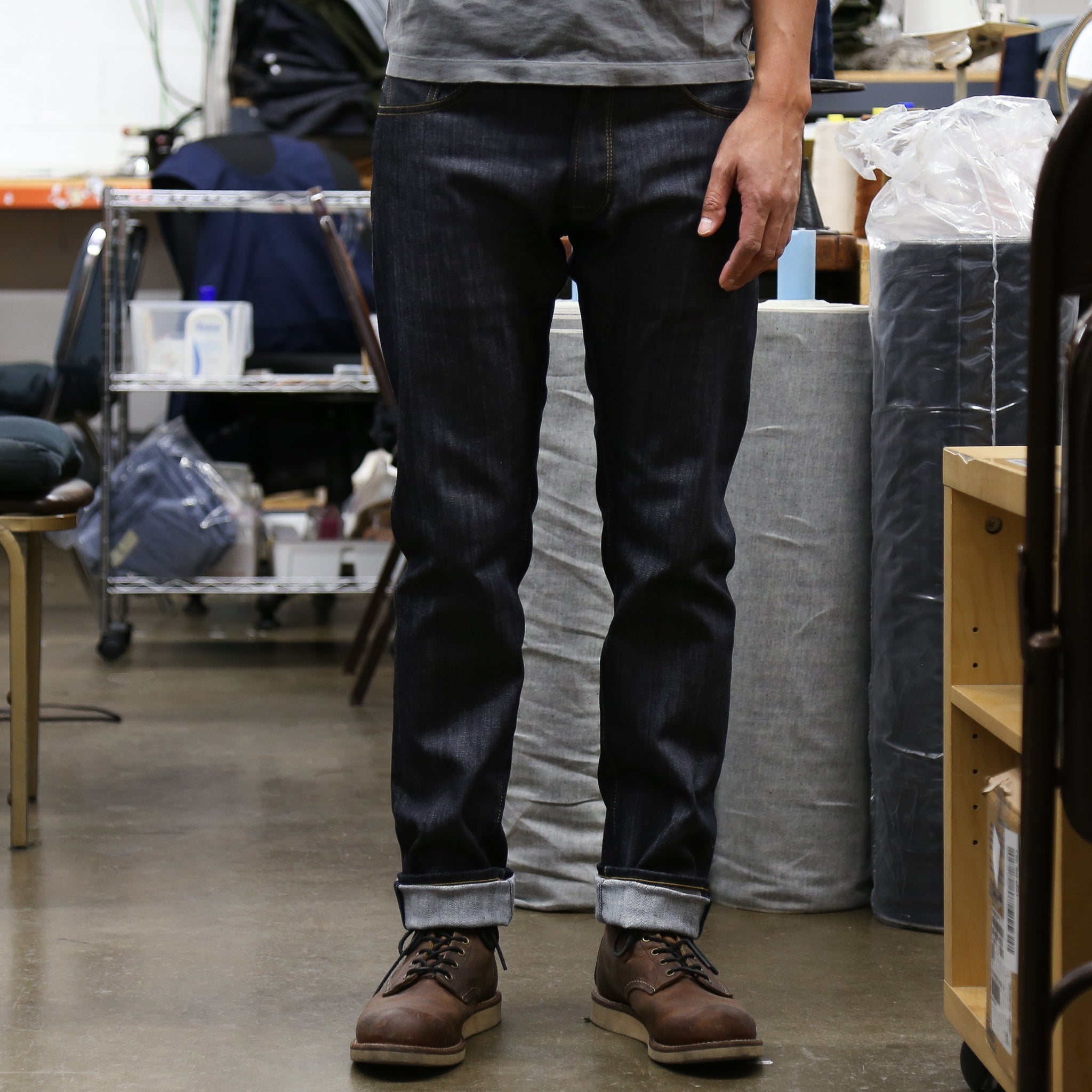 Lifestyle Photo of Spikes Standard Issue Taper Leg 11 Oz Stretch